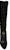 (W) Saint Laurent But Tinggi Zip 'Velvet Black Cut-Out' 5296870LI001000