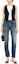 Lookbook (Women) SAINT LAURENT High-Waisted Washed Vintage Straight Jeans Women Blue. 734311Y07HA4296