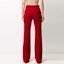 Shop (W) Pantalones Rojos de Pierna Ancha y Talle Alto Saint Laurent 633789Y006R6170