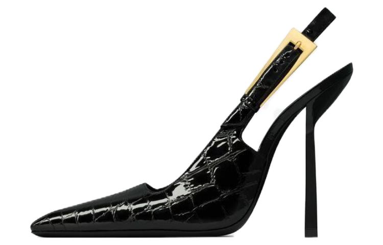 (Women) Saint Laurent High Heel 11.5cm 'Comfort Fashion Skinny Black' 763417AACSS1000