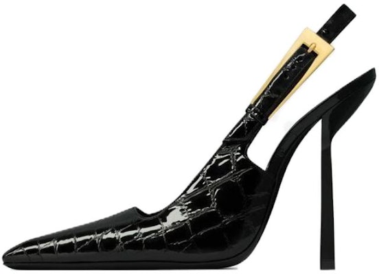 (W) Saint Laurent Sepatu Hak 11.5cm 'Nyaman Fashion Ramping Hitam' 763417AACSS1000 Buy (W) Saint Laurent Sepatu Hak 11.5cm 'Nyaman Fashion Ramping Hitam' 763417AACSS1000