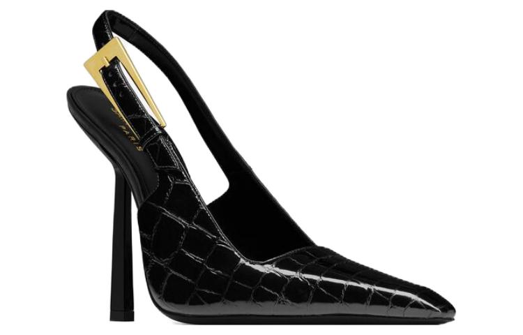 Lookbook (W) サンローラン 11.5cmヒール 美脚ブラック (Sanrōran 11.5cm hīru  bikyaku burakku) 763417AACSS1000