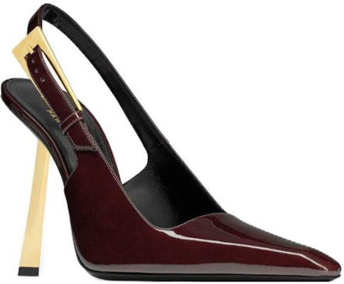 (Women) Saint Laurent High Heel 11cm 'Deep Brown Leather' 763421AAAPK2226 Lookbook (Women) Saint Laurent High Heel 11cm 'Deep Brown Leather' 763421AAAPK2226