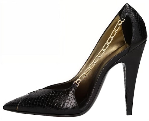(Women) Saint Laurent High Heel 'Black Leather' 63749114H011588 Buy (Women) Saint Laurent High Heel 'Black Leather' 63749114H011588