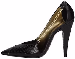 (Women) Saint Laurent High Heel 'Black Leather' 63749114H011588 (Women) Saint Laurent High Heel 'Black Leather' 63749114H011588