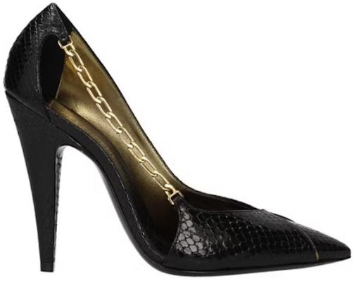 (Women) Saint Laurent High Heel 'Black Leather' 63749114H011588 Order (Women) Saint Laurent High Heel 'Black Leather' 63749114H011588