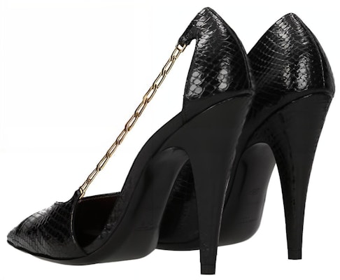 (Women) Saint Laurent High Heel 'Black Leather' 63749114H011588 Shop (Women) Saint Laurent High Heel 'Black Leather' 63749114H011588