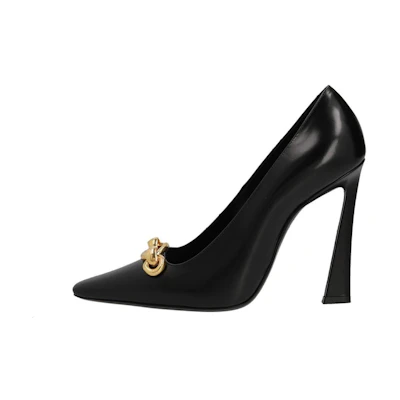 (W) Saint Laurent High Heel 'Black Leather'