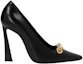 Order (W) (女性用)サンローランハイヒール「ブラックレザー」7165720XFKK1000 7165720XFKK1000