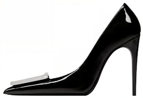 (Women) Saint Laurent High Heel 'Black Leather' 7560481TVNN1000 (Women) Saint Laurent High Heel 'Black Leather' 7560481TVNN1000