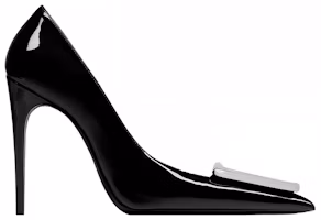 Order SAINT LAURENT 聖羅蘭 皮革 時尚舒適 細跟 高跟鞋 11cm 女款 黑色