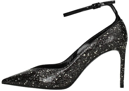 (W) 圣罗兰高跟鞋 '黑色蟒蛇纹' 592388L0T109925 Buy (W) 圣罗兰高跟鞋 '黑色蟒蛇纹' 592388L0T109925