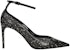(W) Saint Laurent Tumit Tinggi 'Black Python' 592388L0T109925