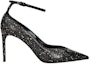 Order (W) Saint Laurent Tumit Tinggi 'Black Python' 592388L0T109925
