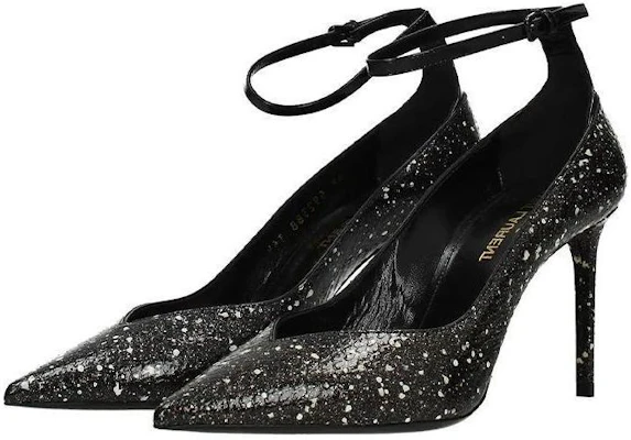 (W) Tacón Alto Saint Laurent 'Pitón Negro' 592388L0T109925 Lookbook (W) Tacón Alto Saint Laurent 'Pitón Negro' 592388L0T109925