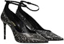 Shop (W) Saint Laurent Tumit Tinggi 'Black Python' 592388L0T109925