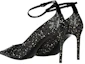 Purchase (W) Tacón Alto Saint Laurent 'Pitón Negro' 592388L0T109925