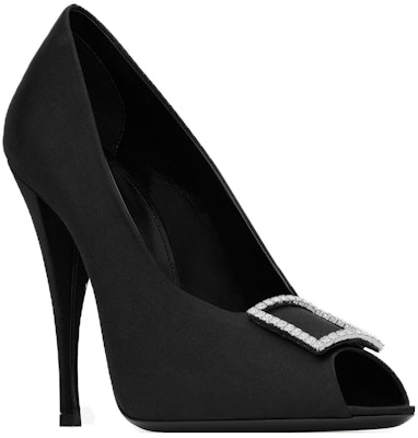 (W) Saint Laurent Sepatu Heels Tinggi 'Black Slim 11.5cm' 763528F14NN1000 Lookbook (W) Saint Laurent Sepatu Heels Tinggi 'Black Slim 11.5cm' 763528F14NN1000