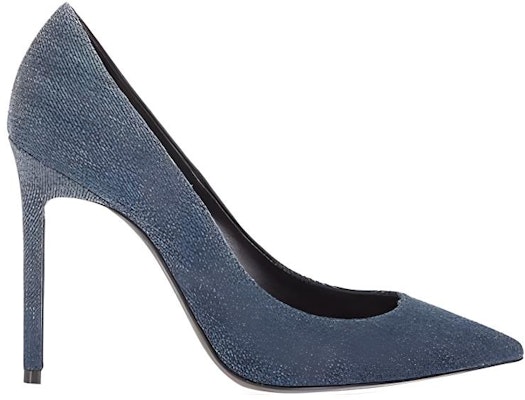 (Women) Saint Laurent High Heel 'Blue Denim' 4930262O8004110 Order (Women) Saint Laurent High Heel 'Blue Denim' 4930262O8004110