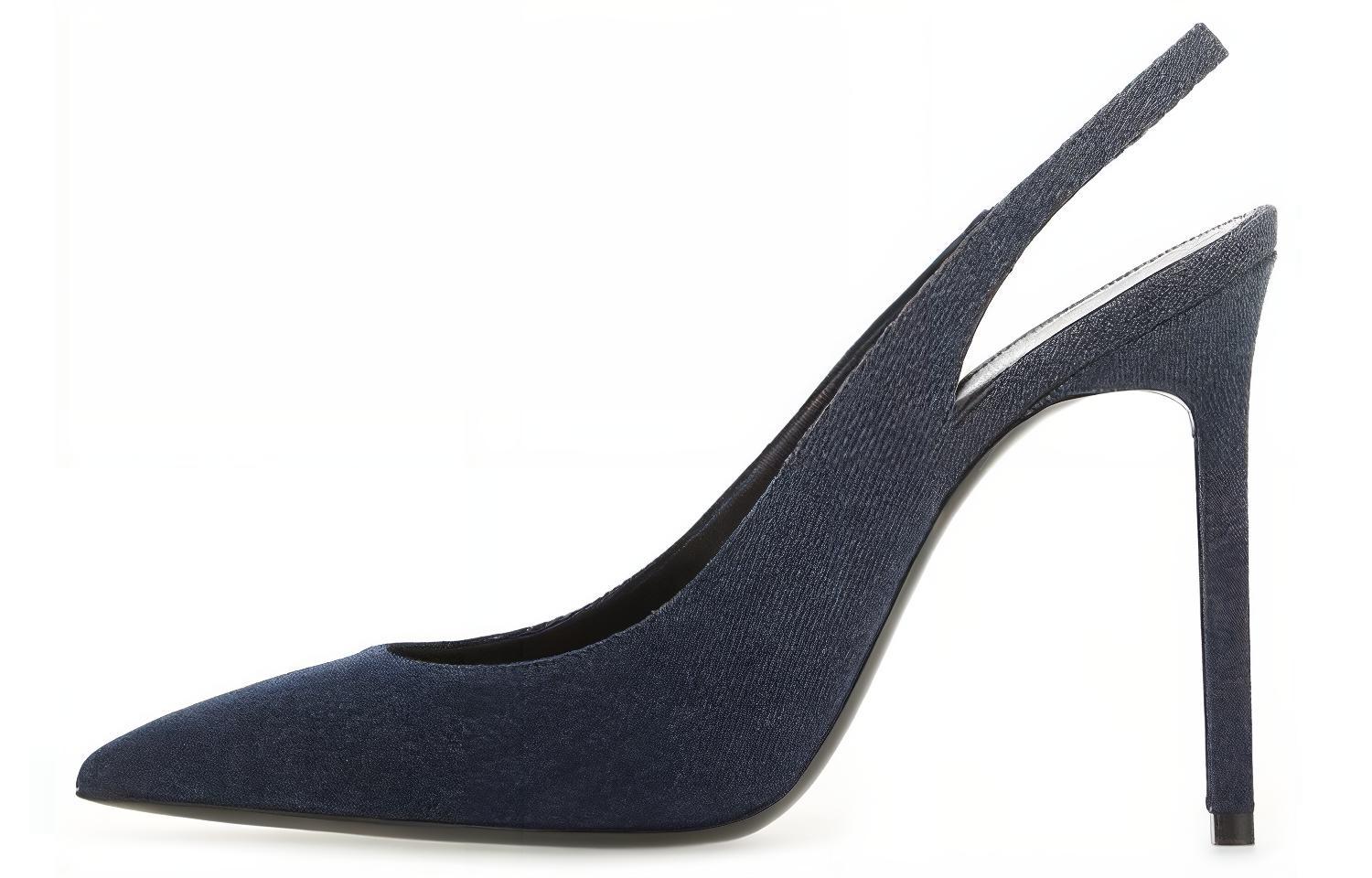 (Women) Saint Laurent High Heel 'Deep Blue' 6395412O8004110