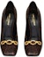 Shop (W) Saint Laurent Tumit Tinggi 'Merah Leopard Patent' 7139241TWKK2094