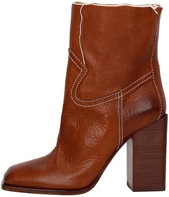 (Women) Saint Laurent High Heel Ankle Boot 'Brown' 4880370AS009808 Buy (Women) Saint Laurent High Heel Ankle Boot 'Brown' 4880370AS009808