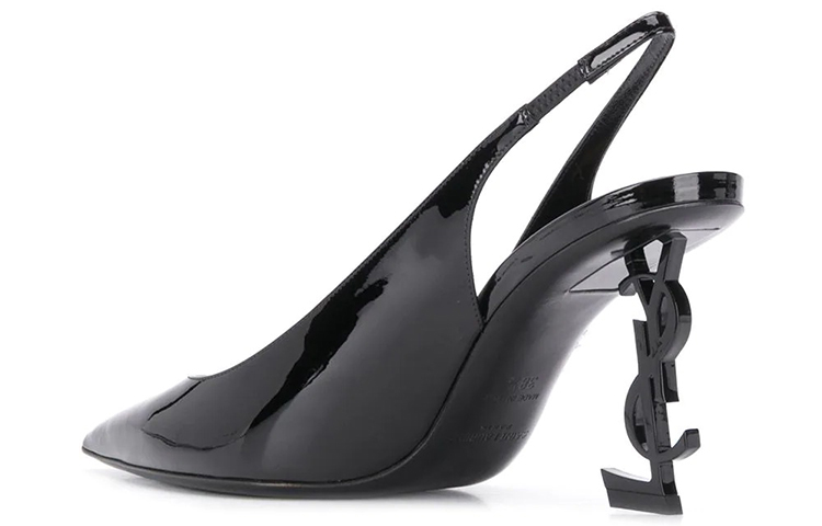 Shop (W) 圣罗兰高跟鞋时尚凉鞋‘黑色尖头’ 6301080NPVV1000