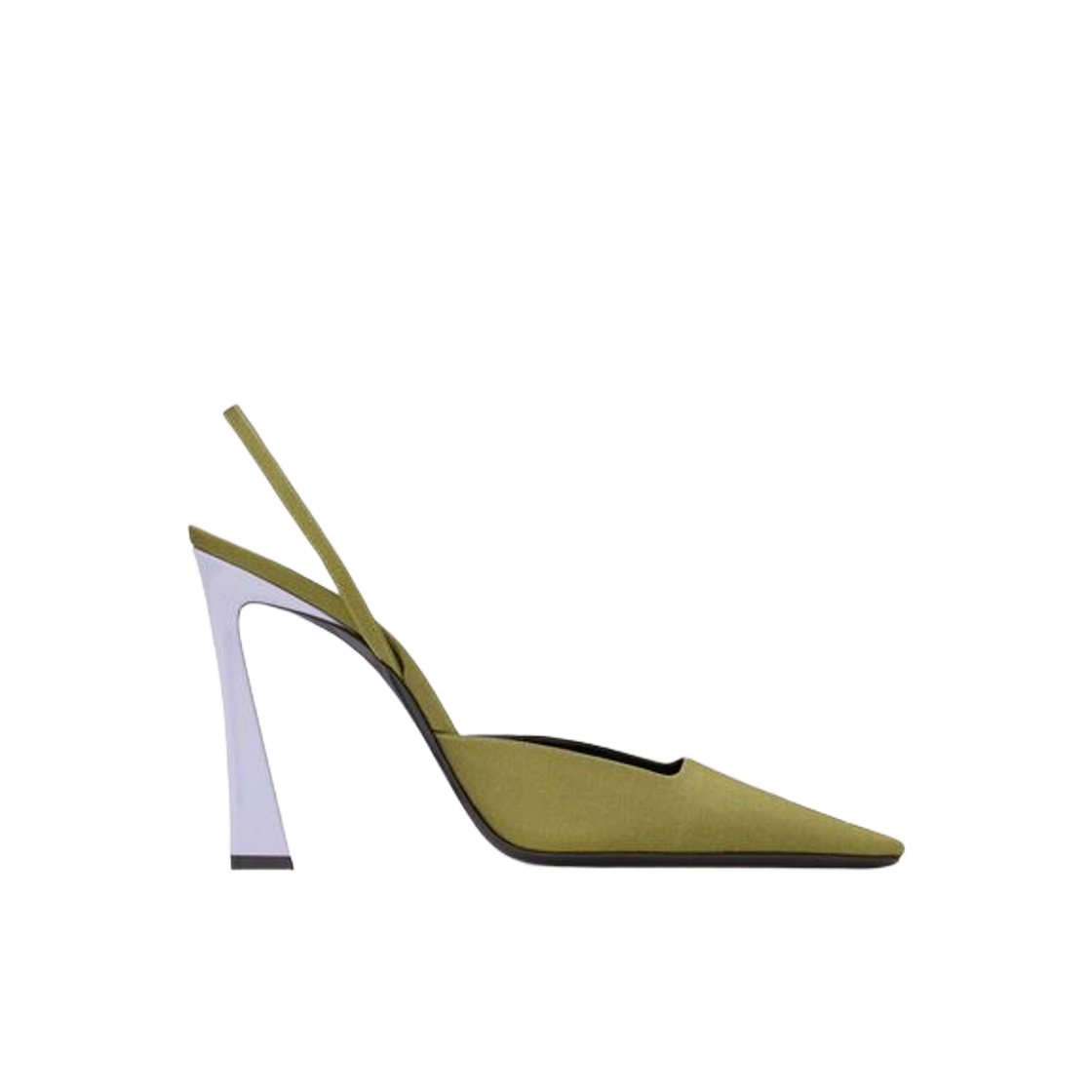 (Women) Saint Laurent High Heel Pumps 'Green' 736866AABN03542