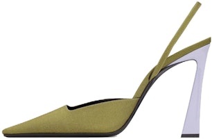 (Women) Saint Laurent High Heel Pumps 'Green' 736866AABN03542 (Women) Saint Laurent High Heel Pumps 'Green' 736866AABN03542