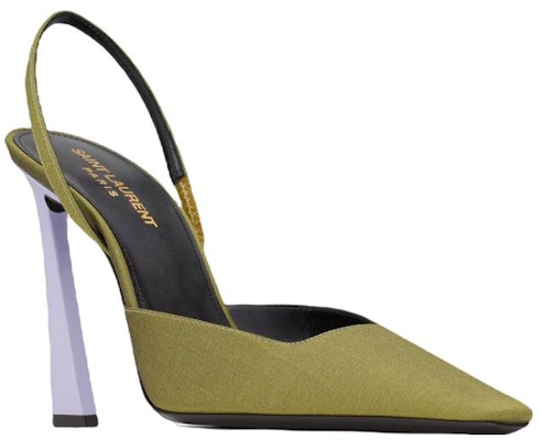 (W) Zapatos de Tacón Alto Saint Laurent 'Verde' 736866AABN03542 Order (W) Zapatos de Tacón Alto Saint Laurent 'Verde' 736866AABN03542