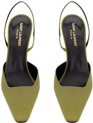(Women) Saint Laurent High Heel Pumps 'Green' 736866AABN03542 Lookbook (Women) Saint Laurent High Heel Pumps 'Green' 736866AABN03542