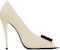 (W) Saint Laurent Kasut Tumit Tinggi 'Ivory White' 763530AACTR9787