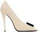 Order (W) Saint Laurent Kasut Tumit Tinggi 'Ivory White' 763530AACTR9787