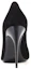 Shop (W) Saint Laurent Tumit Tinggi Slip-On 'Hitam Berhias' 5527240LI001000