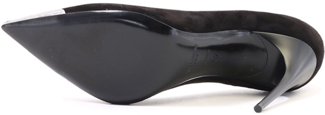 (W) Saint Laurent Tacón Alto Mule 'Negro con Detalles' 5527240LI001000 Purchase (W) Saint Laurent Tacón Alto Mule 'Negro con Detalles' 5527240LI001000