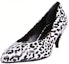 Lookbook (W) Saint Laurent Tumit Tinggi Slip-On 'Corak Leopard' 351847CLY009074