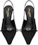 Shop (W) Saint Laurent Tumit Tinggi 'Stiletto Fabrik Hitam' 9.5cm 763032AAAKY1000