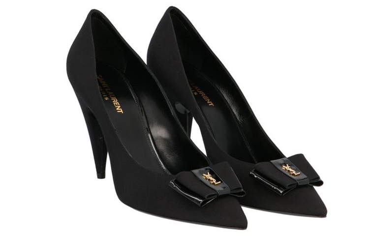 Order (W) Saint Laurent Sepatu Hak Tinggi 'Black Fashion' 63954014Q101000