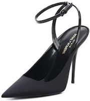 Lookbook (W) Saint Laurent Tacones Altos 'Piel Negra' 6568231UU201000