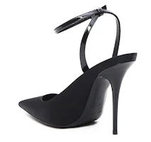 Purchase (W) Saint Laurent Tacones Altos 'Piel Negra' 6568231UU201000