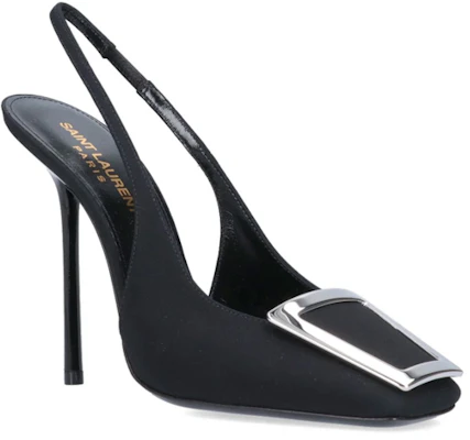 (W) Tacones Altos Saint Laurent 'Moda de Cuero Negro' 698174AAAKY1000 Lookbook (W) Tacones Altos Saint Laurent 'Moda de Cuero Negro' 698174AAAKY1000