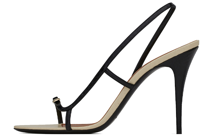 Buy (W) 圣罗兰 黑色漆皮 高跟鞋 667651EX7031075