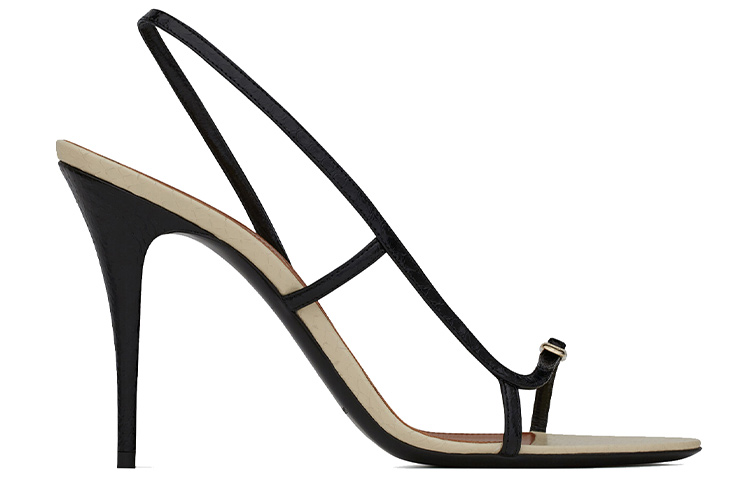 Order (W) Zapatos de tacón alto Saint Laurent 'Negro charol' 667651EX7031075
