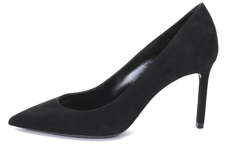 (Women) Saint Laurent High Heels 'Black Suede' 489751C20001000