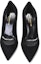 Shop (W) Saint Laurent Kasut Tumit Tinggi 'Black Suede' 489751C20001000