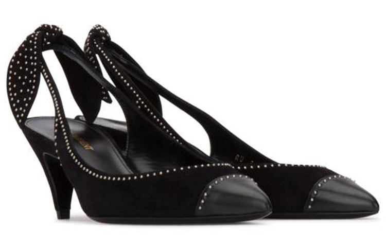 Lookbook (W) Saint Laurent Tacones Altos 'Piel Negra' 567611C2BNN1000