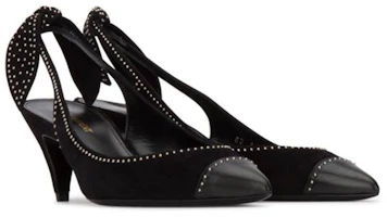 Lookbook (W) Saint Laurent Tacones Altos 'Piel Negra' 567611C2BNN1000