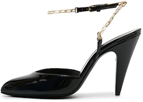 (Women) Saint Laurent High Heels 'Chain Detail Black' 6418070NP0011598 (Women) Saint Laurent High Heels 'Chain Detail Black' 6418070NP0011598