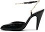 Buy (W) Tacones Altos Saint Laurent 'Cadena Detalle Negro' 6418070NP0011598