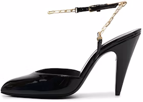 (Women) Saint Laurent High Heels 'Chain Detail Black' 6418070NP0011598 (Women) Saint Laurent High Heels 'Chain Detail Black' 6418070NP0011598